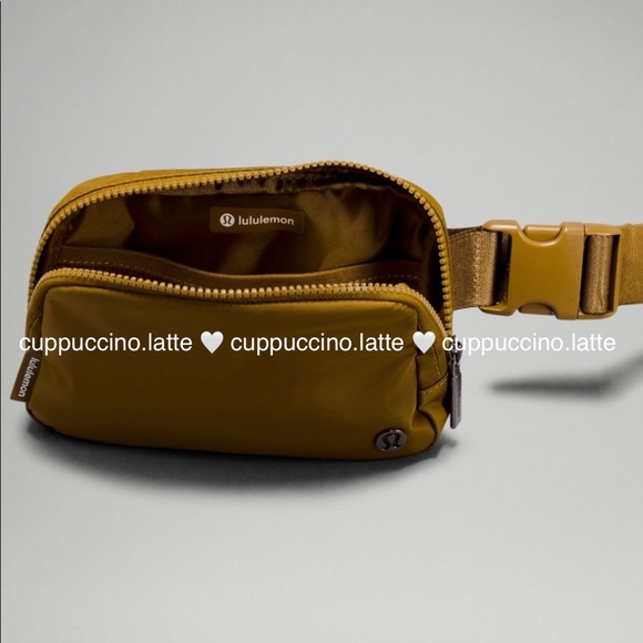 🤎NWT🤎Lululemon Athletica Everywhere Belt Bag in Burnt Caramel - Extended Strap - Picture 11 of 14